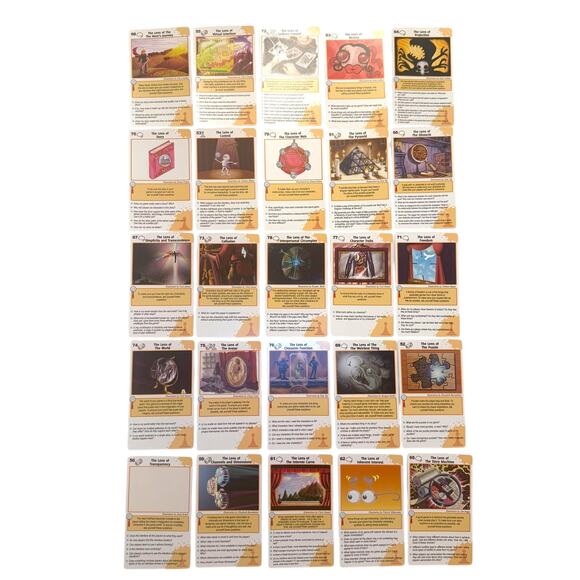 The Art of Game Design - A Deck of Lenses - Rare Complete Set - Picture 8 of 16